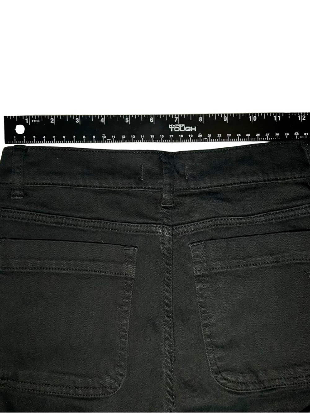 DL1961 HEPBURN Wide Leg High Rise Women's Jeans - Black - SIZE 26 - Picture 8 of 8